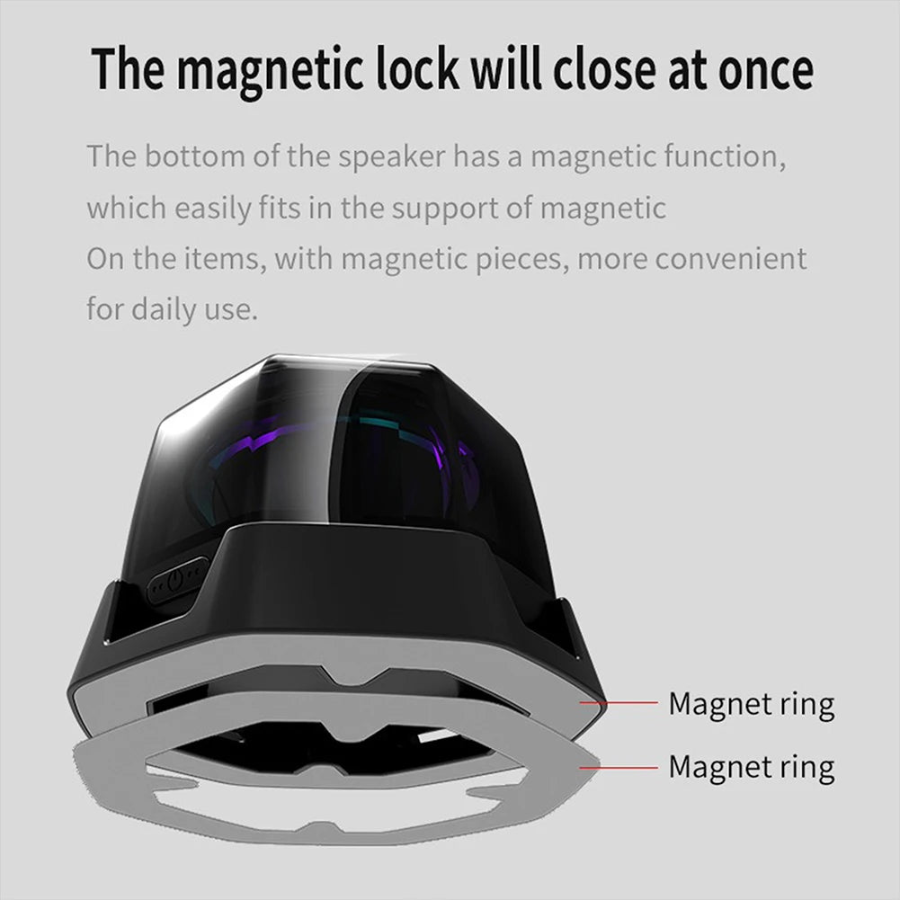 Magnetic Bluetooth 5.3 Mini Speaker