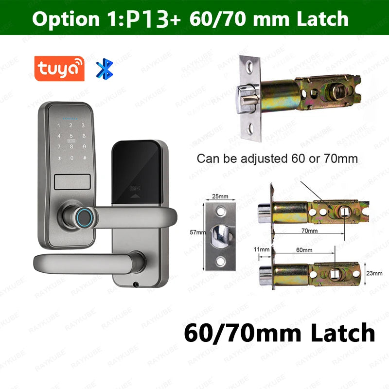 RAYKUBE P13 Smart Biometric Door Lock