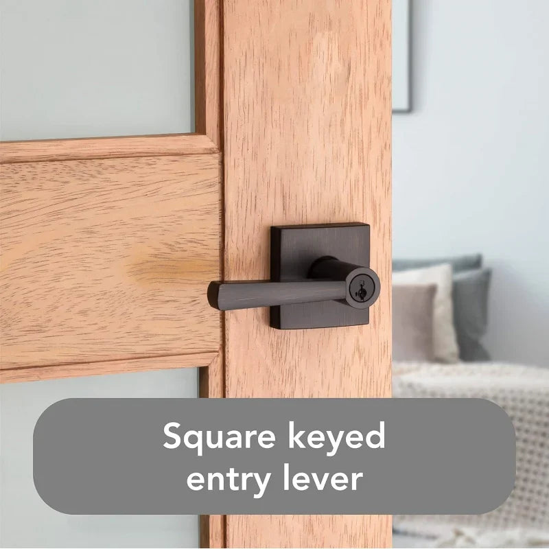 Spyglass Reversible Entry Door Handle