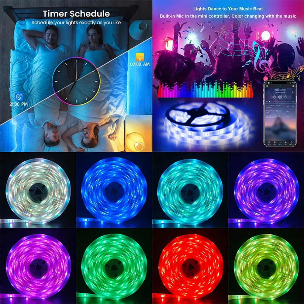 40m Bluetooth LED Strip Light