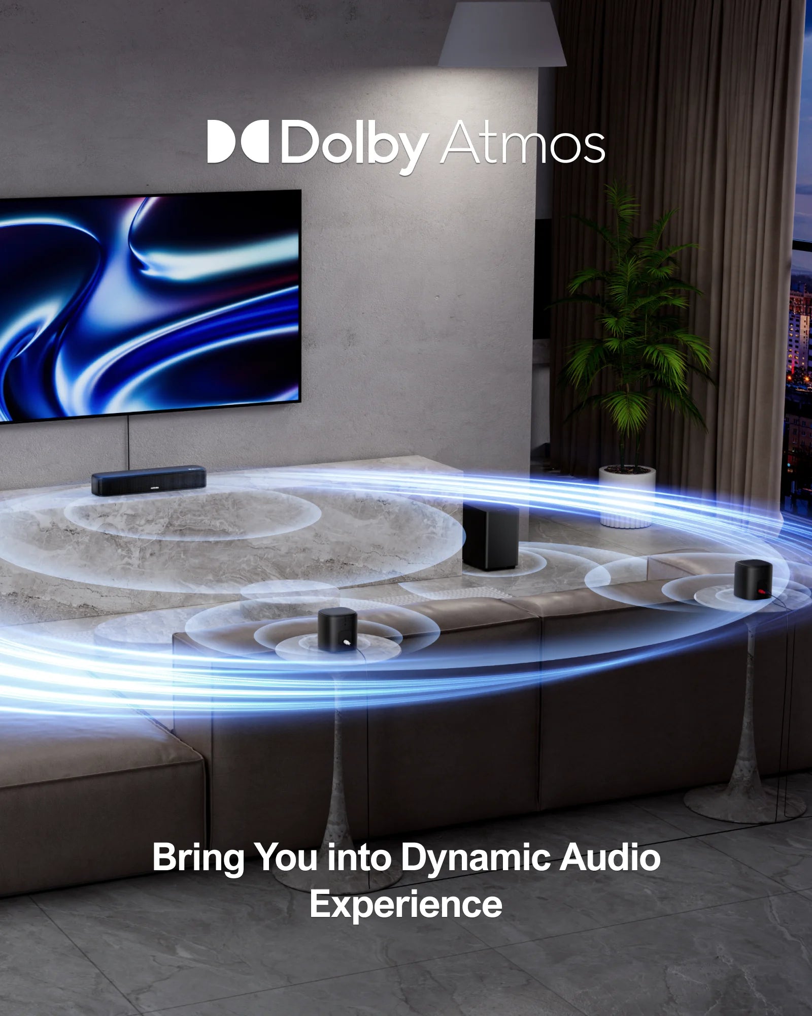 ULTIMEA 280W 5.1 Surround Sound Bar