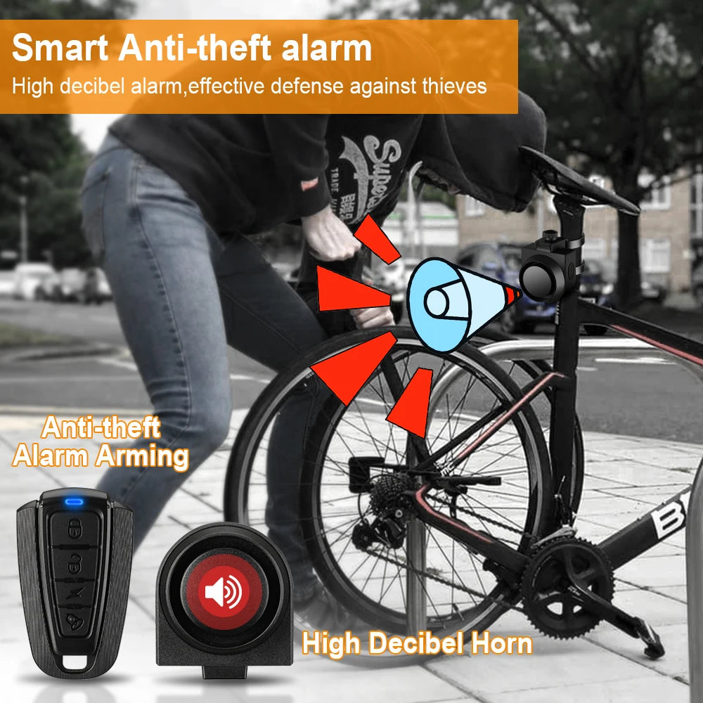 WSDCAM 110dB Anti-Theft Vibration Alarm