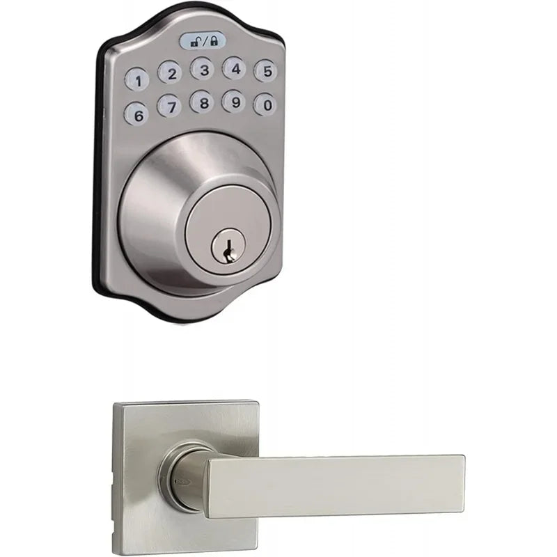 Traditional Electronic Keypad Deadbolt Lock