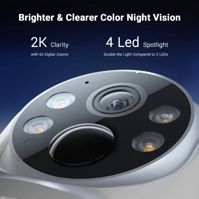 Solar Wireless Security Camera Kit