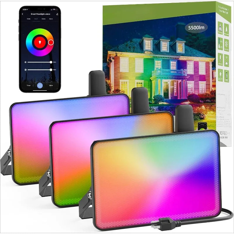 Smart RGB Flood Light Group