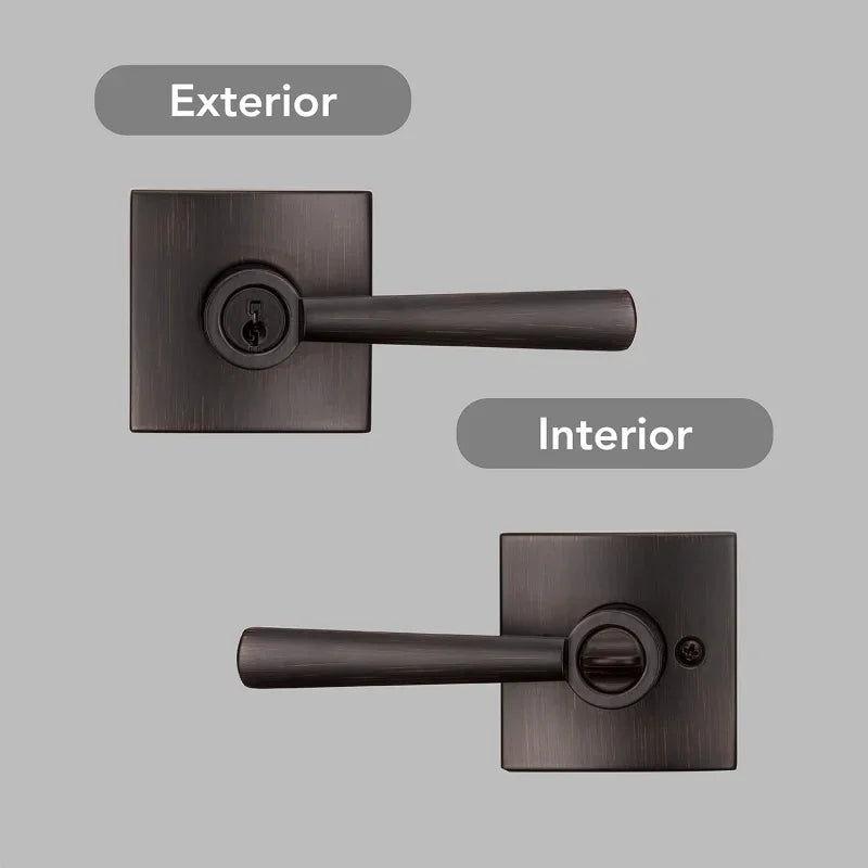 Spyglass Reversible Entry Door Handle