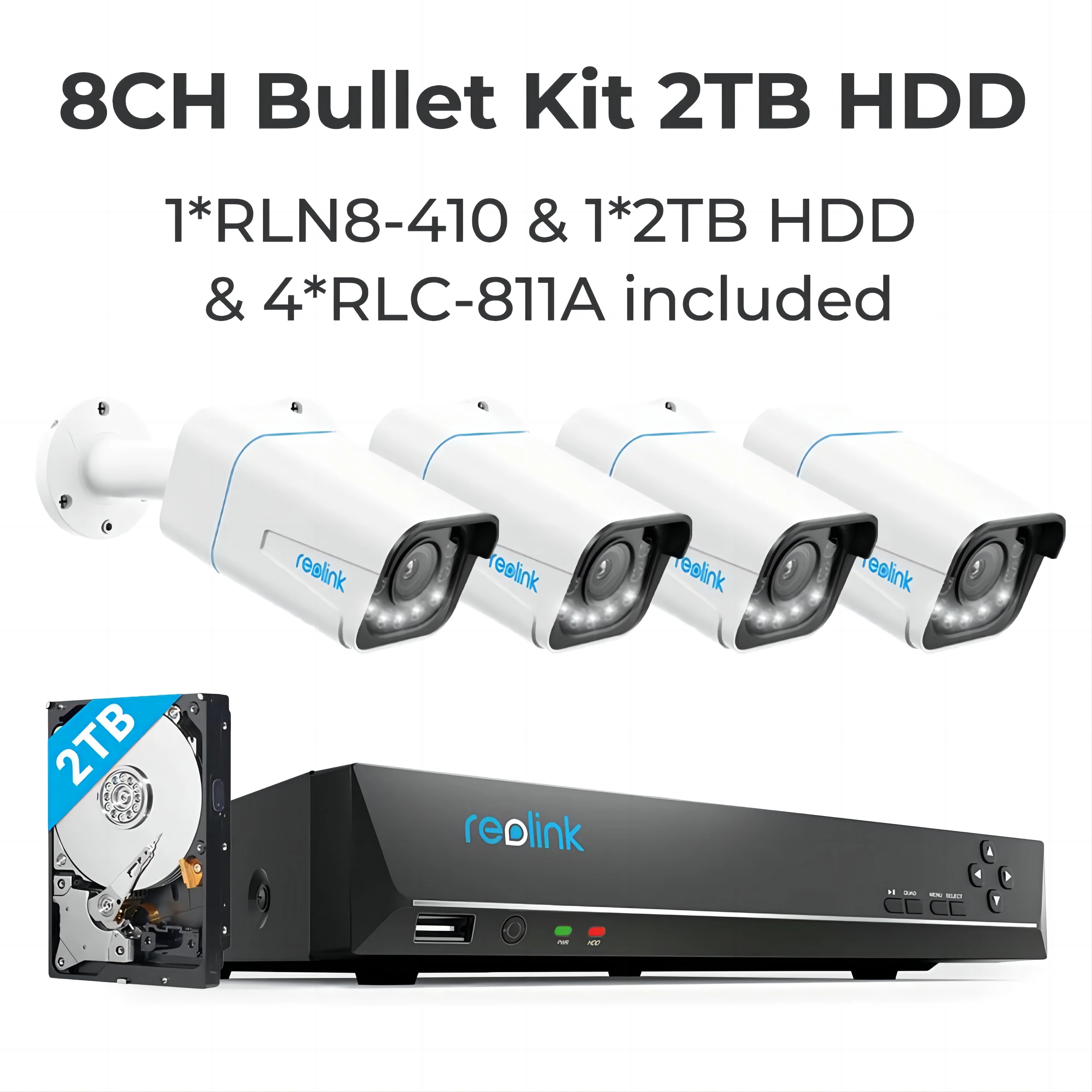 Reolink 8CH 4K Security Camera System