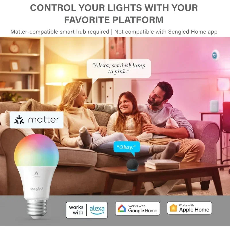 Sengled Matter-Enabled Smart LED Bulb