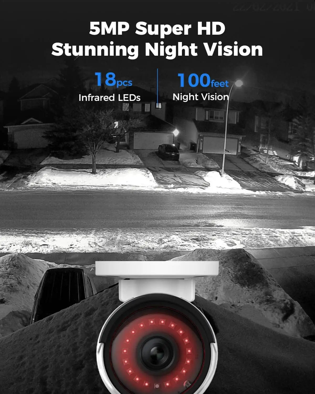 8CH 5MP Home Security Camera System