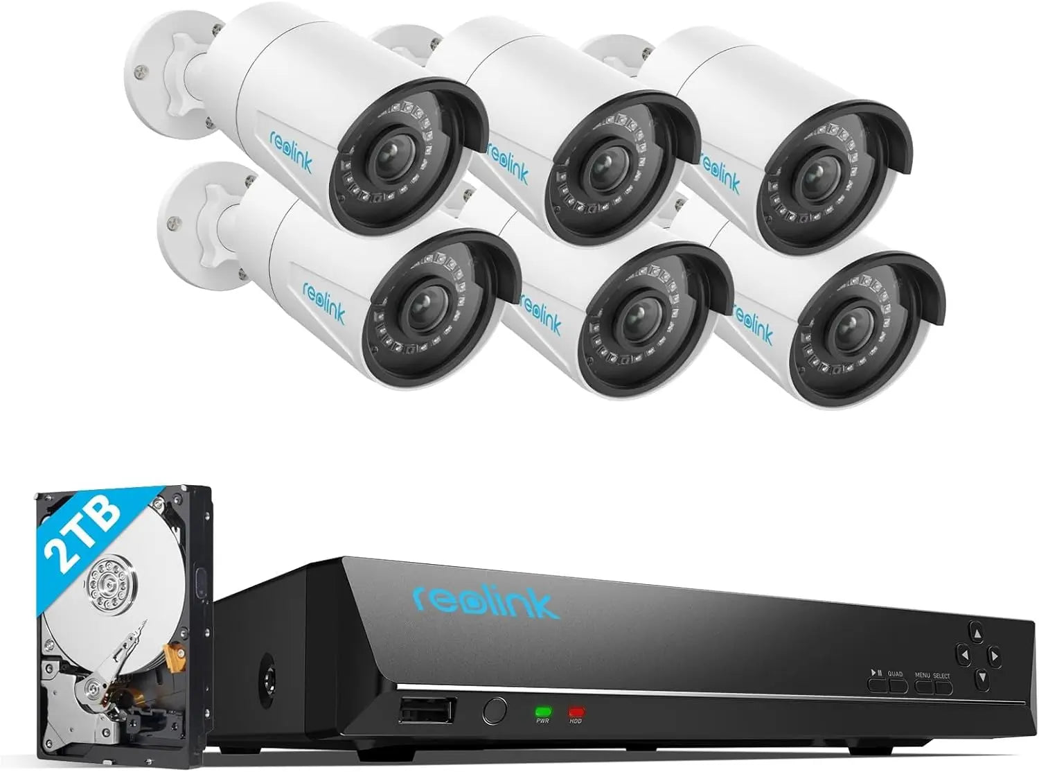 8CH 5MP Home Security Camera System