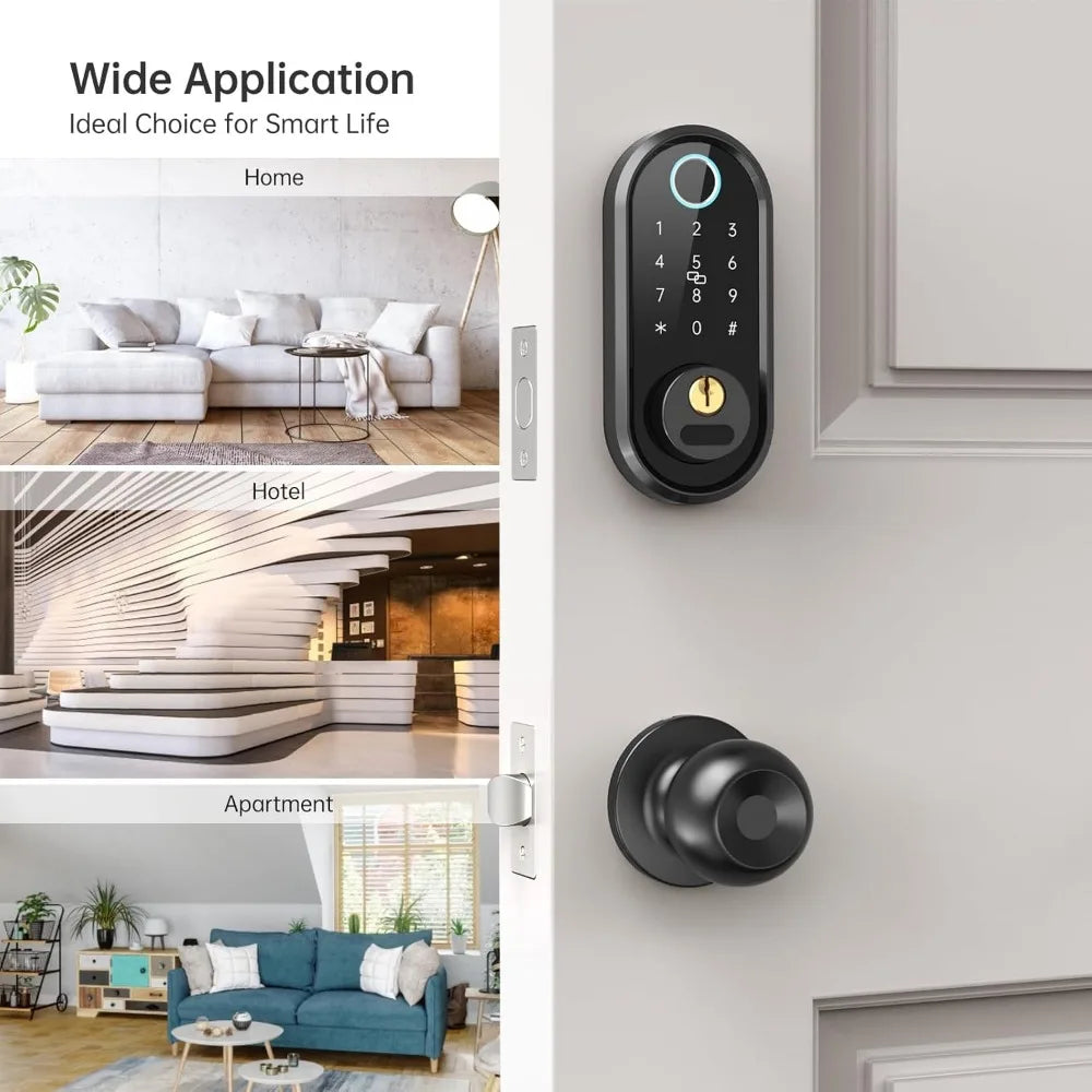 Smartlock Keyless Entry Door Lock Set