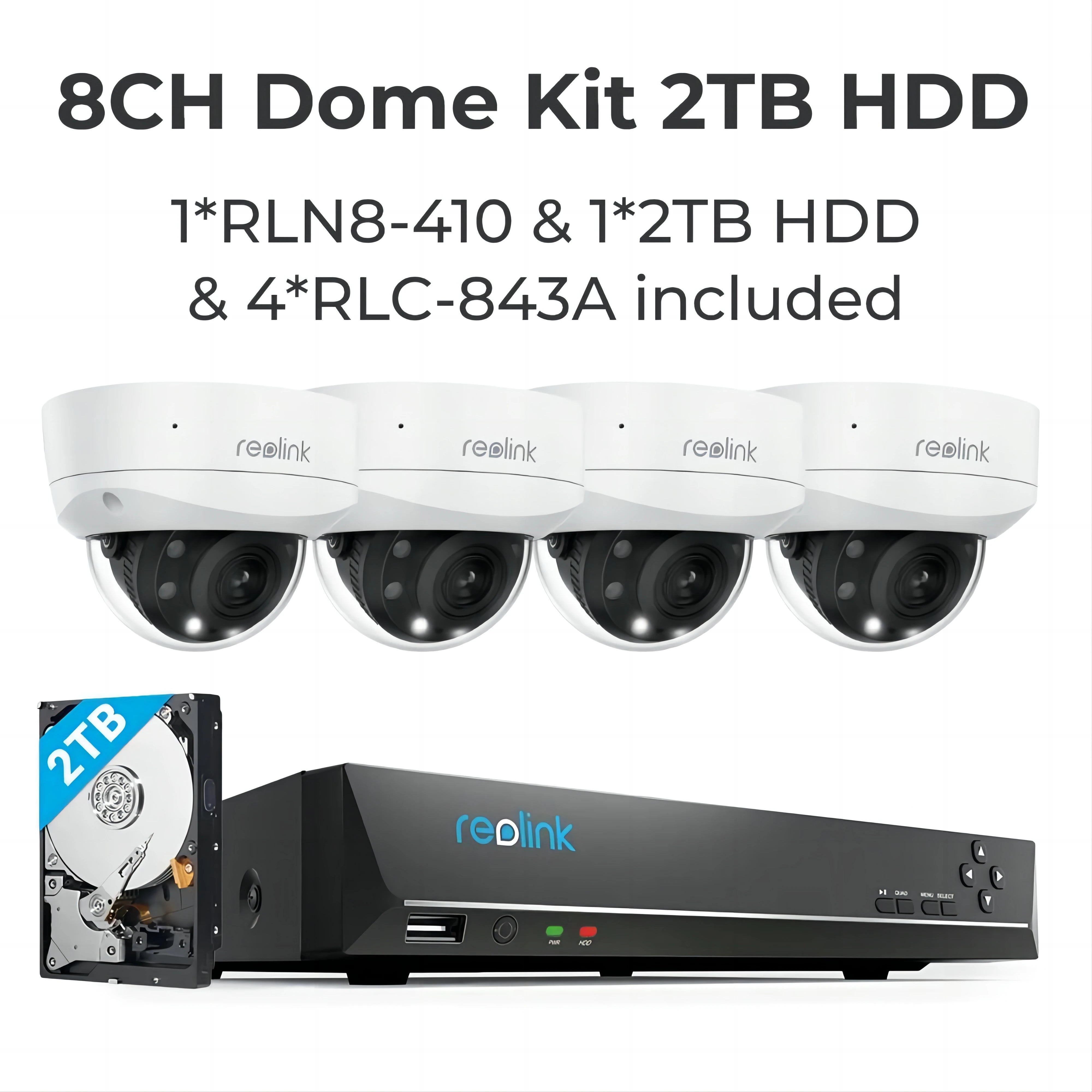 Reolink 8CH 4K Security Camera System