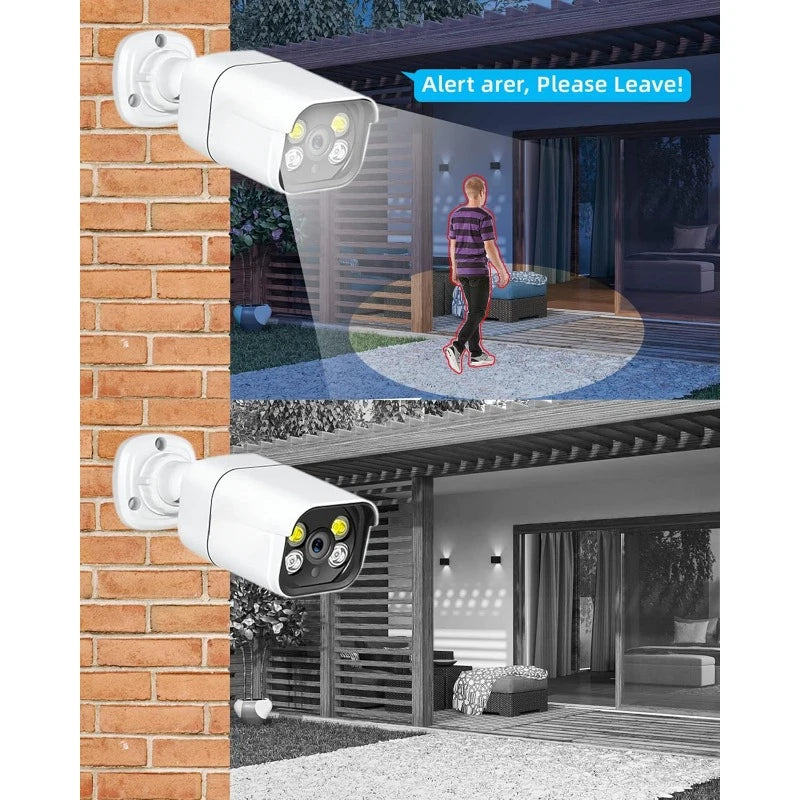 4K CCTV Security Camera System (8pcs)