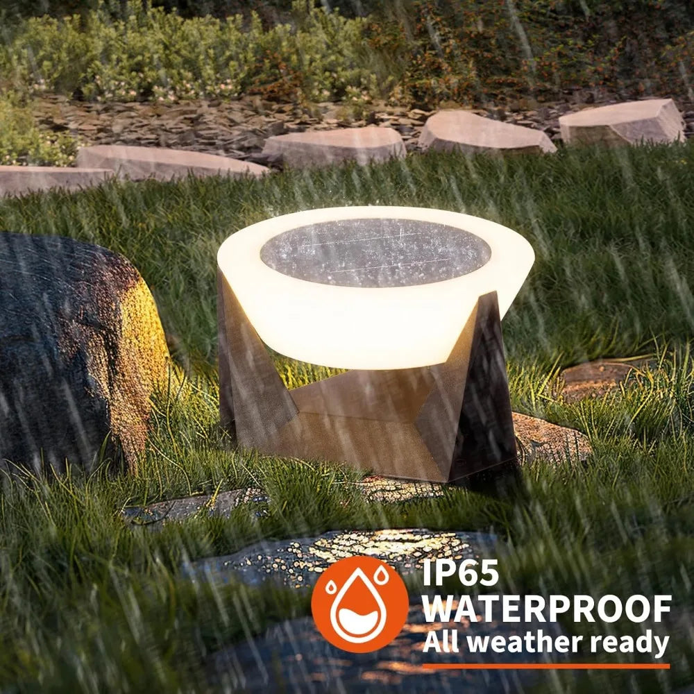 Modern Solar Post Cap Light