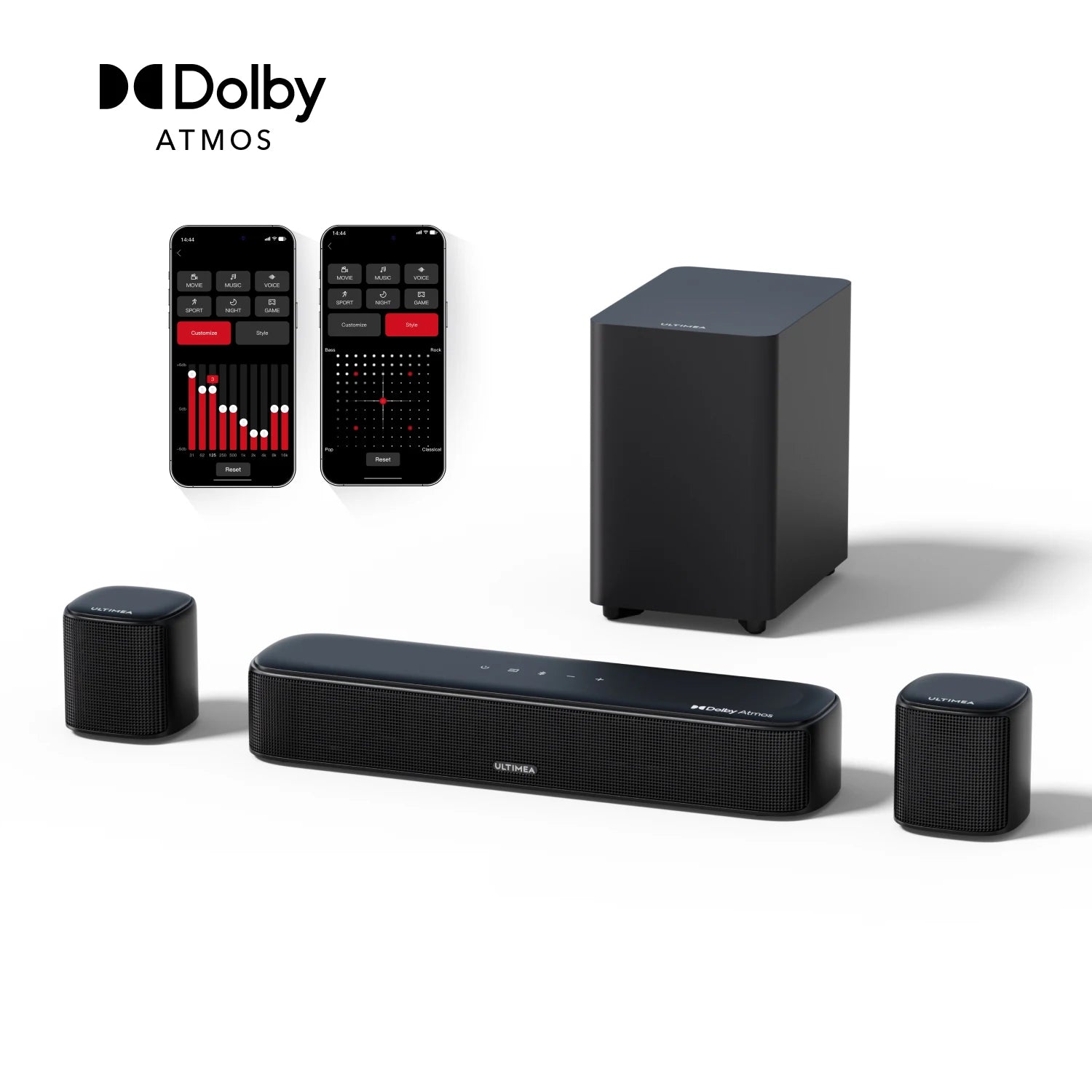 ULTIMEA 280W 5.1 Surround Sound Bar
