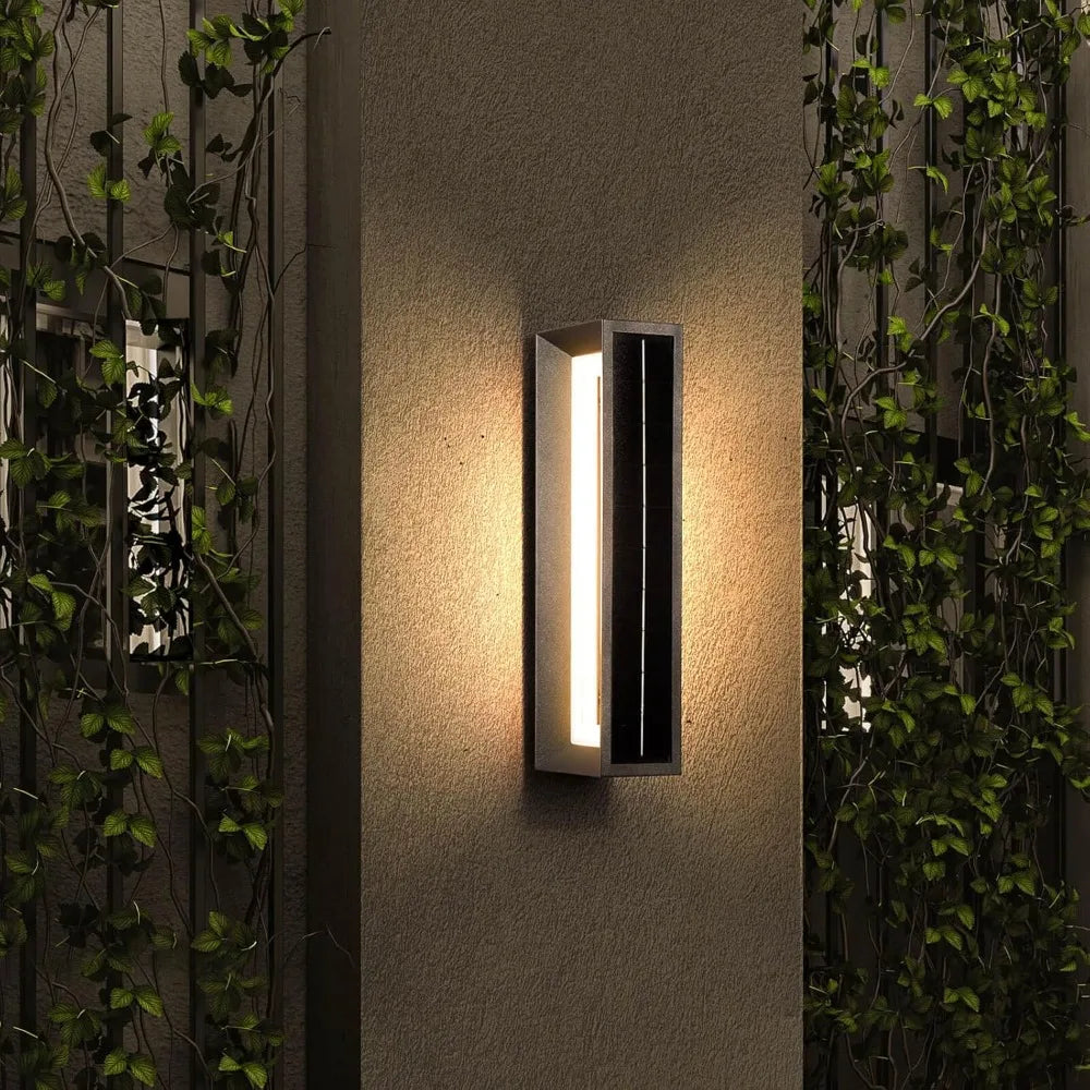 Solar Outdoor Sconce Wall Light