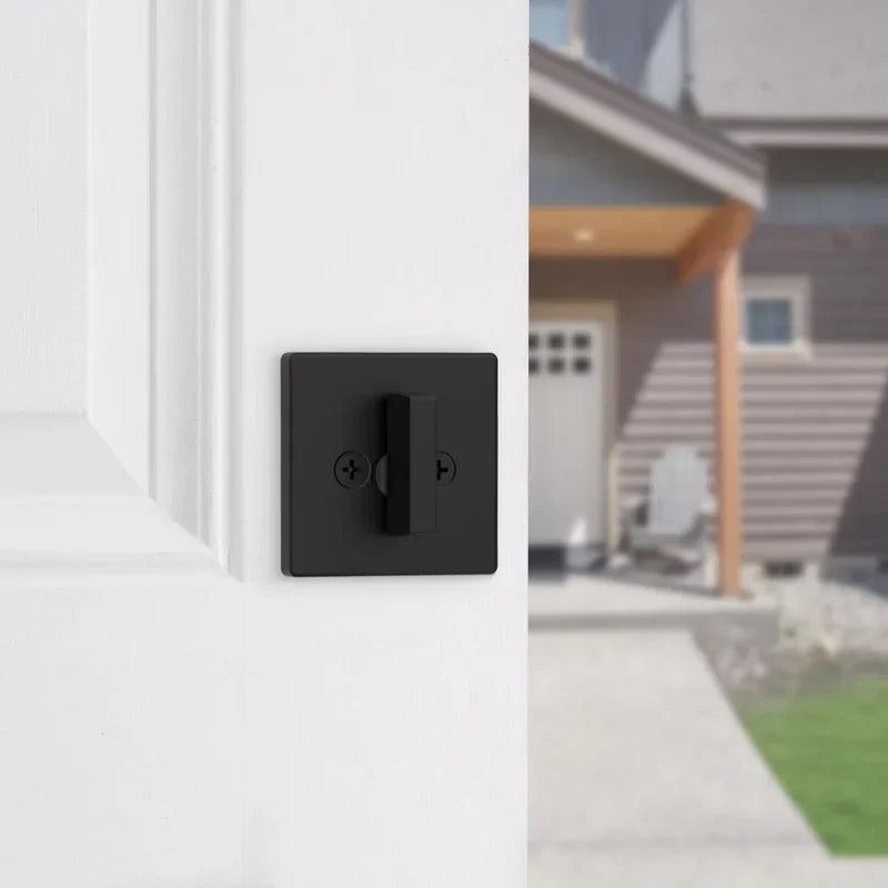 817 Matte Black Deadbolt Lock