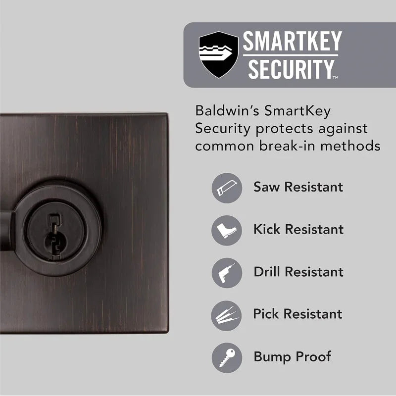 Spyglass Reversible Entry Door Handle
