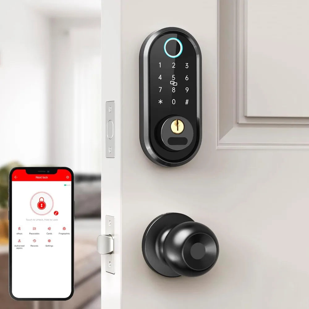 Smartlock Keyless Entry Door Lock Set