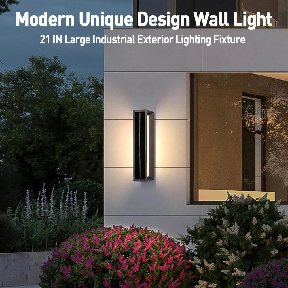 Solar Outdoor Sconce Wall Light