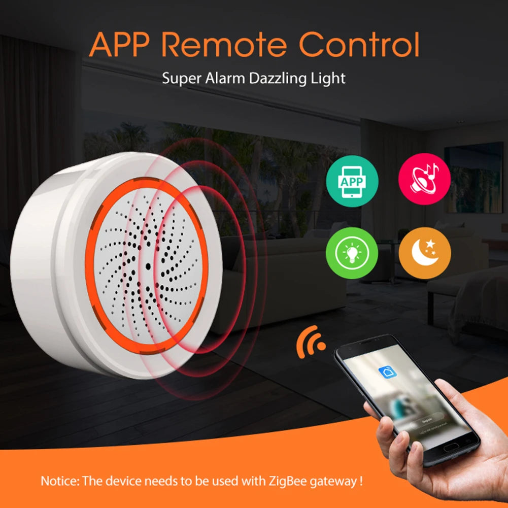 Tuya Zigbee USB Smart Alarm Siren
