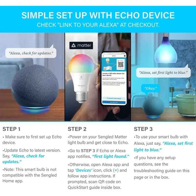 Sengled Matter-Enabled Smart LED Bulb