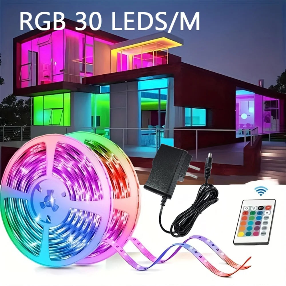 30LEDS/m 5050 RGB LED Strip with Bluetooth App Control