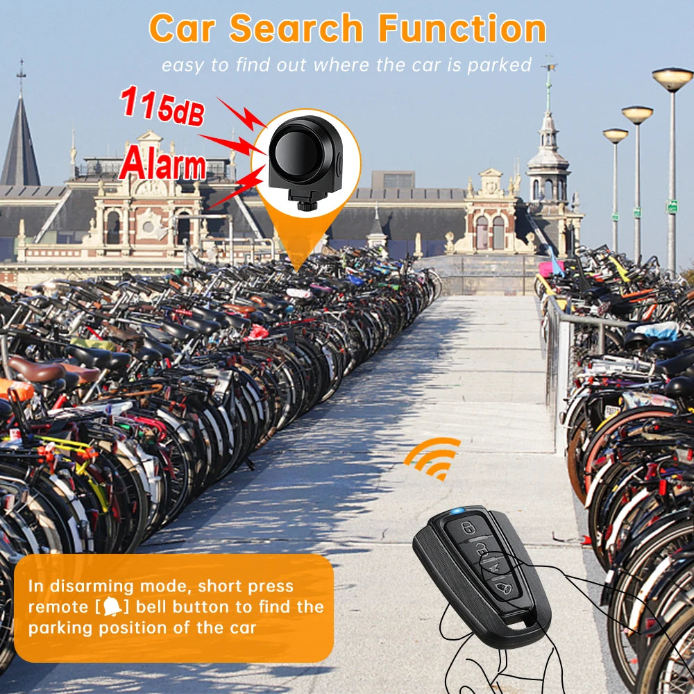 WSDCAM 110dB Anti-Theft Vibration Alarm