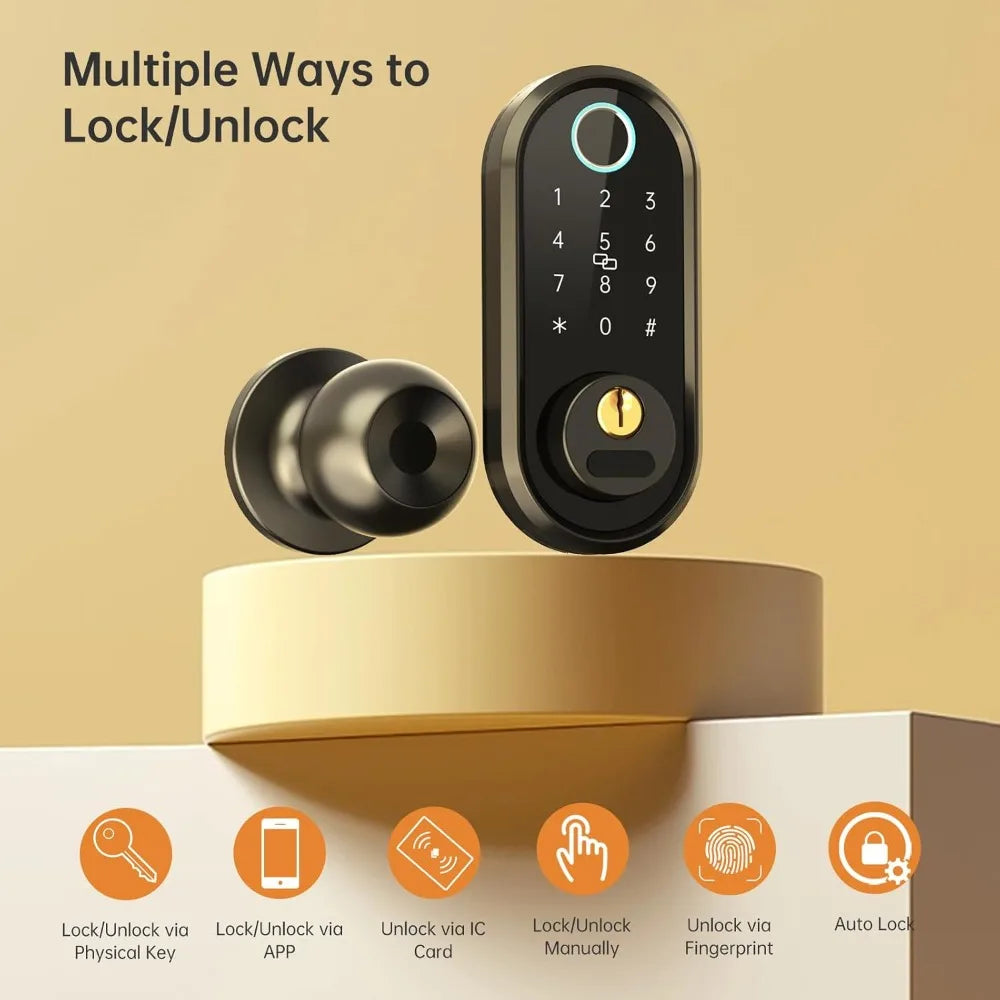 Smartlock Keyless Entry Door Lock Set